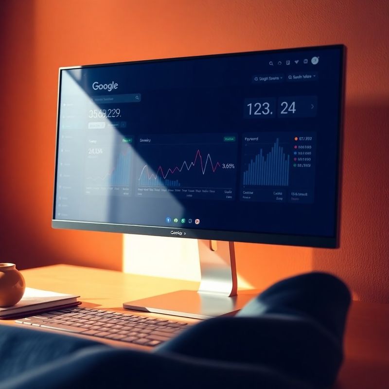 Grafici di posizionamento keyword da Google Search Console